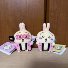 ちいかわ オタ活 うさぎマスコット（うちわ ペンライト） 2点セット
