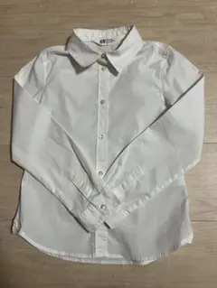 H&M 白シャツ　長袖　US 6x