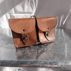 【中古】レザーポーチ①　ウエストポーチ