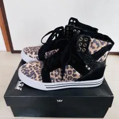 SUPRA SKYTOP Cheetah/Black 24cm ヒョウ柄のサムネイル