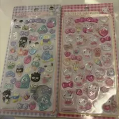n*1様 サンリオ ボンボン ドロップ シール 2シートセット　海外製