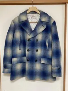 50'ヘラクレス　ピーコート オンブレチェック