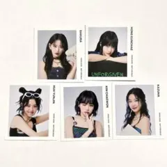 LE SSERAFIM UNFORGIVEN ユニバ ステッカー セット