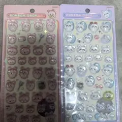 ボンボンドロップシール ちいかわ 古本屋　モモンガ