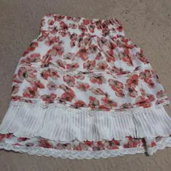 axes femme　花柄スカート Mサイズ