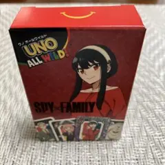 マック　UNO ALL WILD! SPY×FAMILY コラボカード