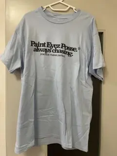 Paint Eyez Posse Tシャツ ライトブルー L