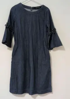 STRAWBERRY-FIELDS デニムワンピース