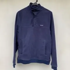 patagonia パタゴニア シアーリングボタンプルオーバー　ネイビー　S