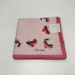 CÉLINE ♡ピンク ハンカチ