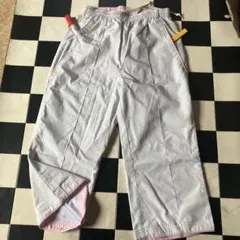 J6224 ケイパ　7分丈パンツ サイズM 裏地ありのサムネイル