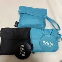 KALDI COFFEE FARM エコバッグ 2色セット➕使用済み1つのサムネイル