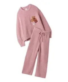 gelato pique ベビモコベアさがらプルオーバー＆ロングパンツセット