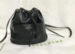 【美品】Longchamp 巾着　ショルダーバッグ