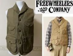 【美品】FREEWHEELERS　“キャッツキル” スリーブレス コート【36】のサムネイル