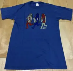 NIKE スニーカーグラフィック Tシャツ ブルー Mヴィンテージ