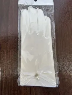 ウェディンググローブ ショート丈 結婚式 ブライダル ホワイト