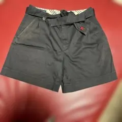 BURBERRY golfブラック ショートパンツ