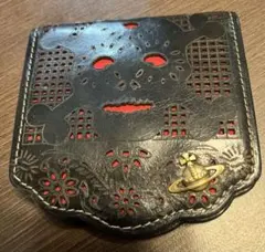 ⭐︎廃盤⭐︎ヴィヴィアンウエストウッド 二つ折り財布 スカル ドクロ