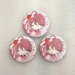さとみくん　すと7缶バッジ　3点