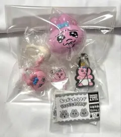 おぱんちゅうさぎ ガチャ カプセルトイ ファッションリング 入り5点セット