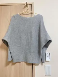 【coca】ドルマンボートネックニットトップス