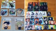 呪術廻戦 グッズ　セット クリアブロマイド　缶バッジ　ステッカー　カード