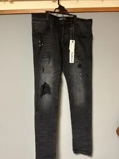 PURPLE BRAND 34 ダメージ加工スキニー