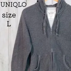 オールド ユニクロ OLD UNIQLO ダブルジップ パーカー グレー