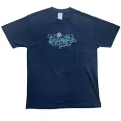 Tシャツ HOLLYWOOD ハリウッド カリフォルニア 刺繍 707 古着