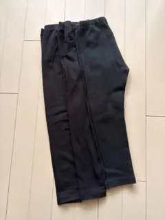 UNIQLOキッズレギンス&ヒートテックブラック3枚セット110cm