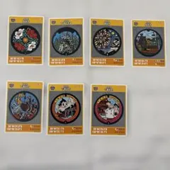 長野県 マンホールカード 7枚セット