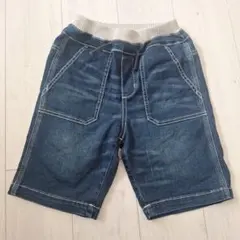 GU デニムハーフパンツ 150