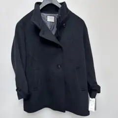 a.v.v ウール混コート ブラック XL 販売のサムネイル
