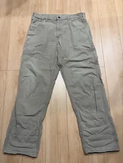 古着　carhartt FR ワークパンツ ベージュ　チノパン