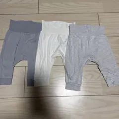 H&M ベビーパンツ 3枚セット 62cm