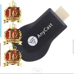 AnyCast M100 4K ワイヤレスディスプレイドングル　エニキャスト