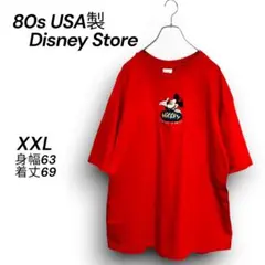 90s 00s ディズニー プリントT ミッキー usa製 ダブルステッチ - メルカリ