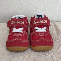 【MIKIHOUSE/12.5㎝】ミキハウス DOUBLE_B スニーカー