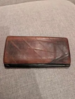 LANVIN en Bleu 長財布 ブラック レザー