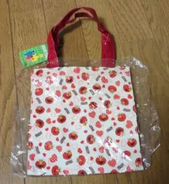 セサミストリート エルモ 手提げ袋 20x20x12cm