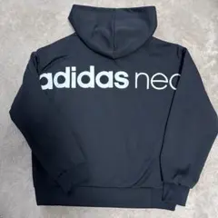 adidas neo フルジップパーカー　ジャージ
