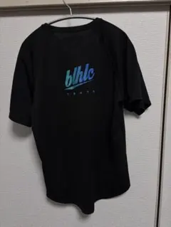 blhlc 黒 Tシャツ ロゴ入り