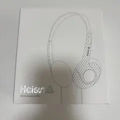 Heisan 有線ヘッドホン 002 ホワイト ブルー 未使用のサムネイル