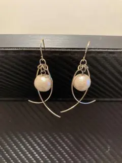 ピアス コットンパール アネモネ パール 大粒