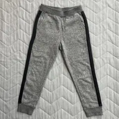 【ユニクロ】キッズ グレー スウェットパンツ ジョガーパンツ 130