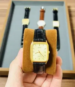 Vintage seiko tankSPRIT 1992年製　新品電池新品ベルトのサムネイル