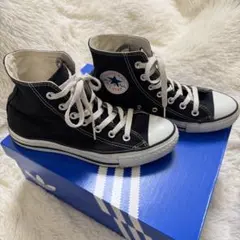 コンバース オールスター ブラック ハイカット　24.5