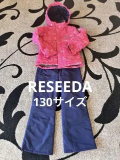 タイムセール✨30分！RESEEDA 子ども用スキーウェア ピンク/ネイビー