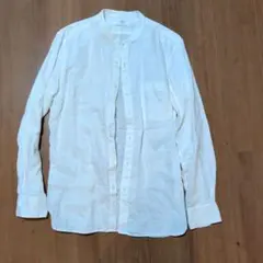 UNIQLO 長袖シャツ M ホワイト